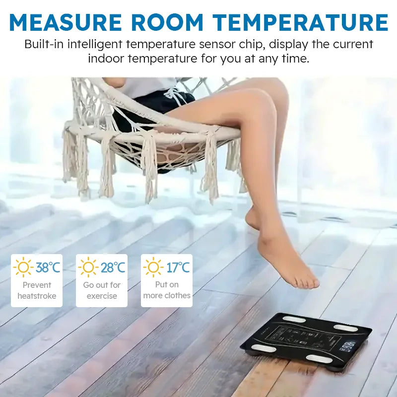 ThriveScale – Smart Body Fat Scale - White