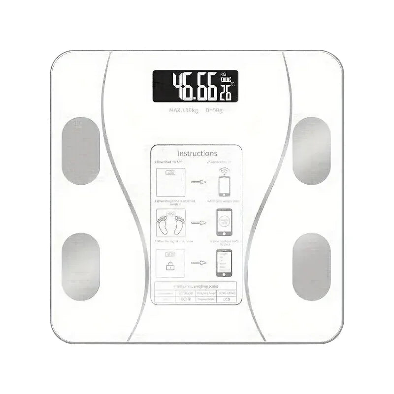 ThriveScale – Smart Body Fat Scale - White